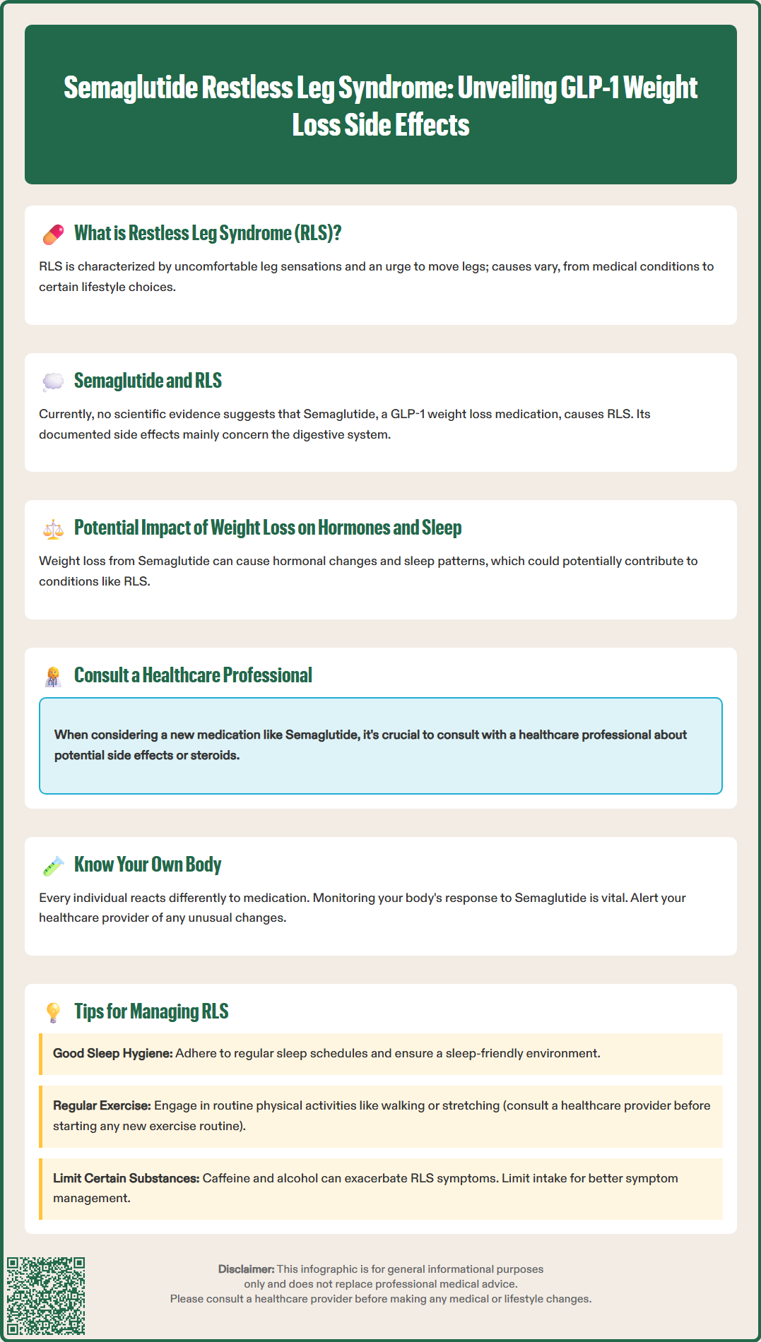 semaglutide restless leg syndrome