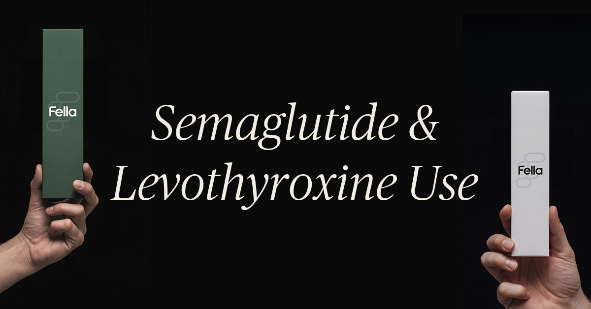 can you take semaglutide while on levothyroxine