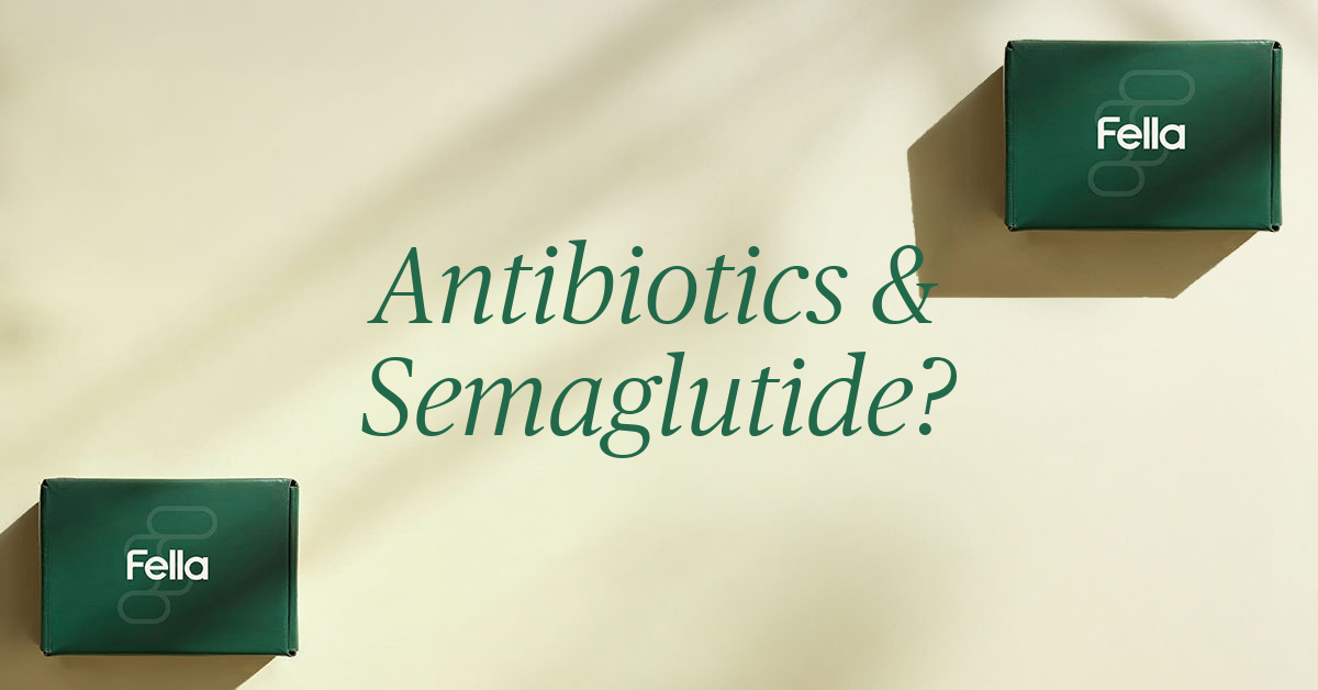 can you take antibiotics while on semaglutide