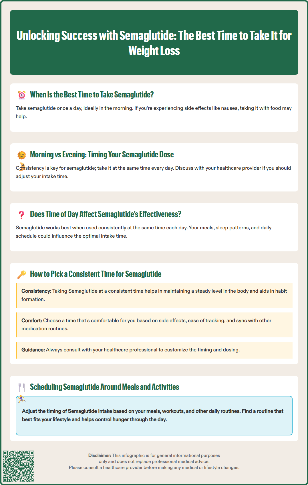 best time to take semaglutide
