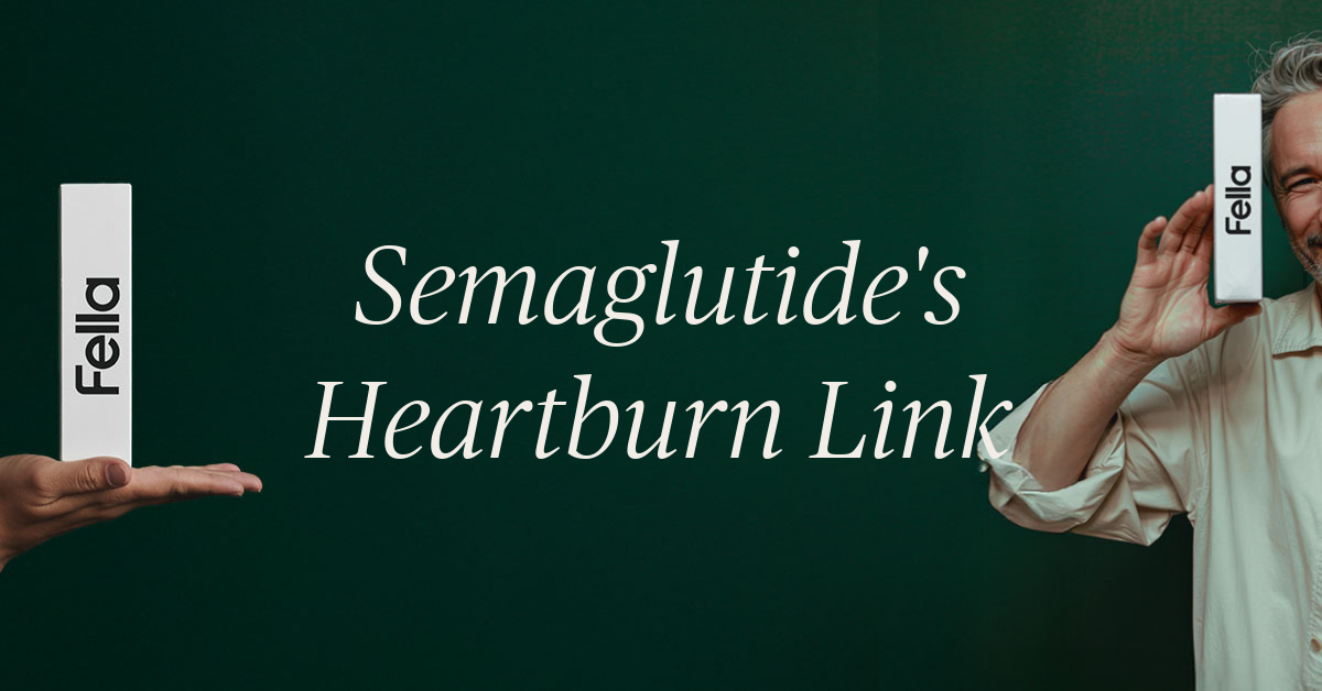 why does semaglutide cause heartburn