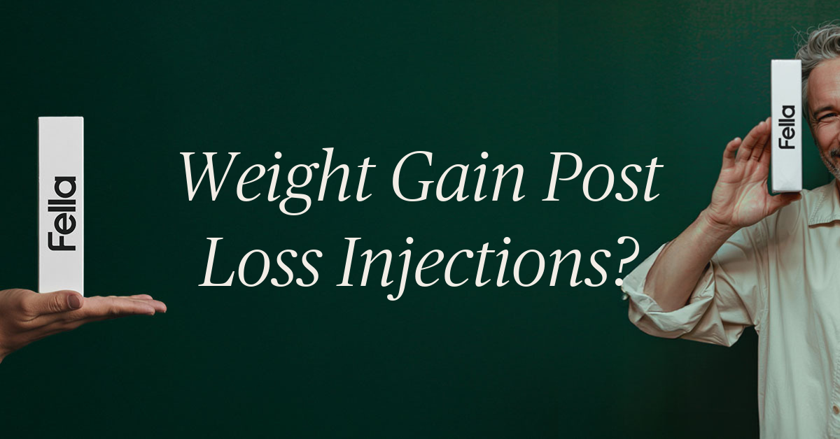 do you gain weight back after stopping weight loss injections