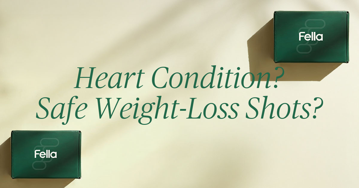 can you take weight loss injections with heart condition