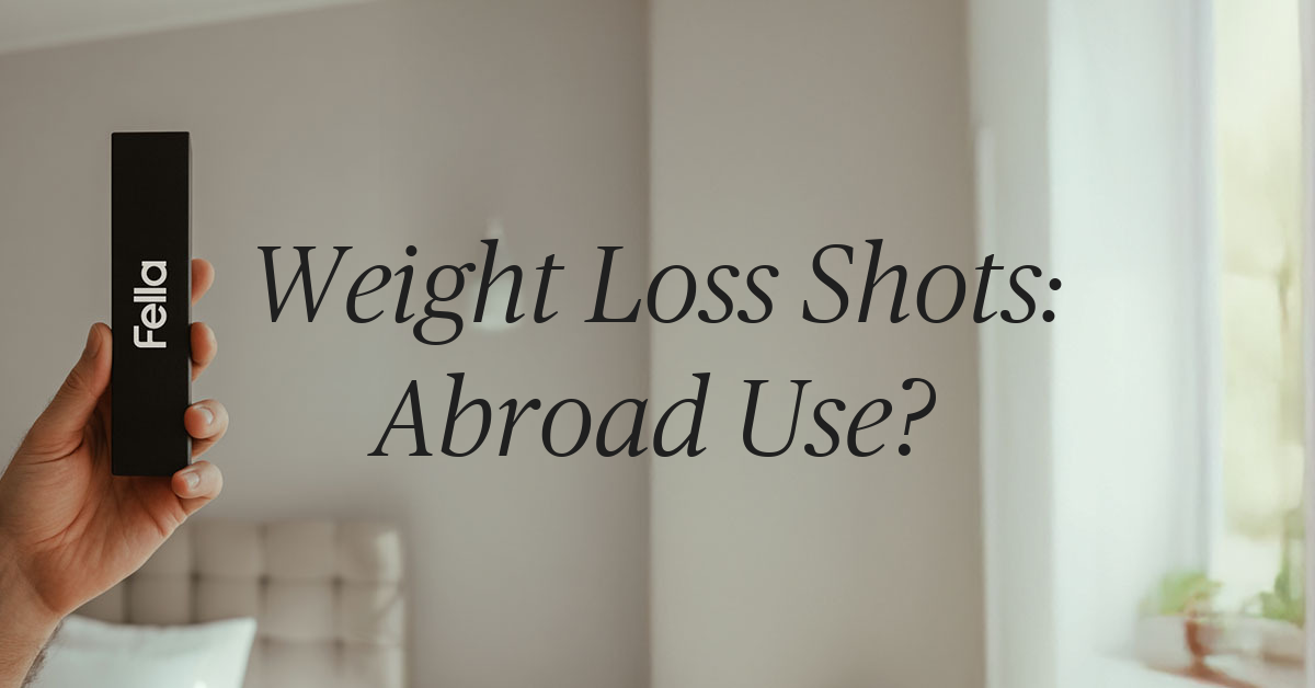 can you take weight loss injections abroad