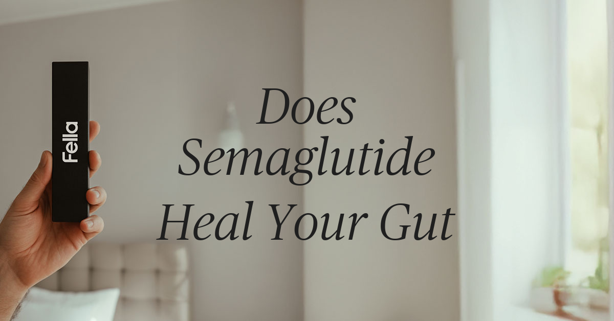 does semaglutide help heal your gut