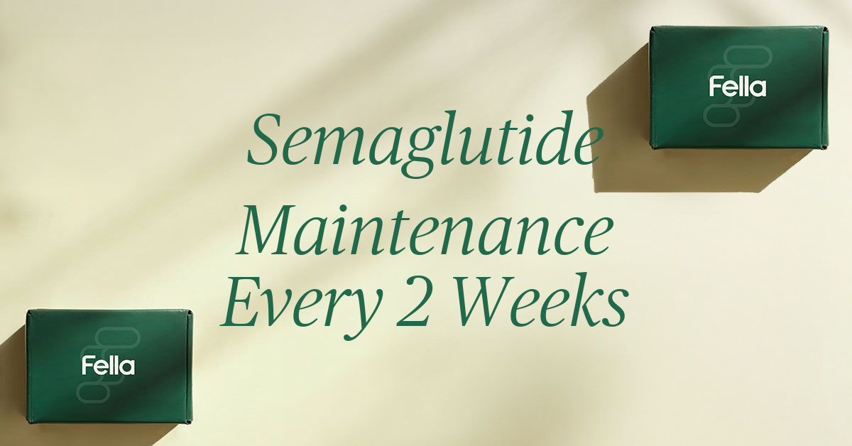 semaglutide maintenance dose every other week