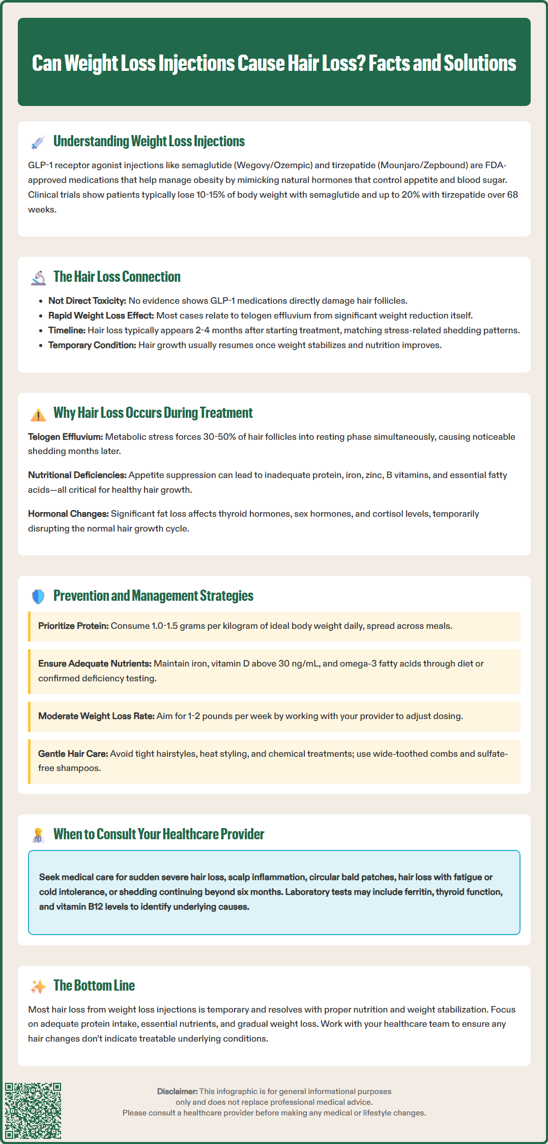 can weight loss injections cause hair loss