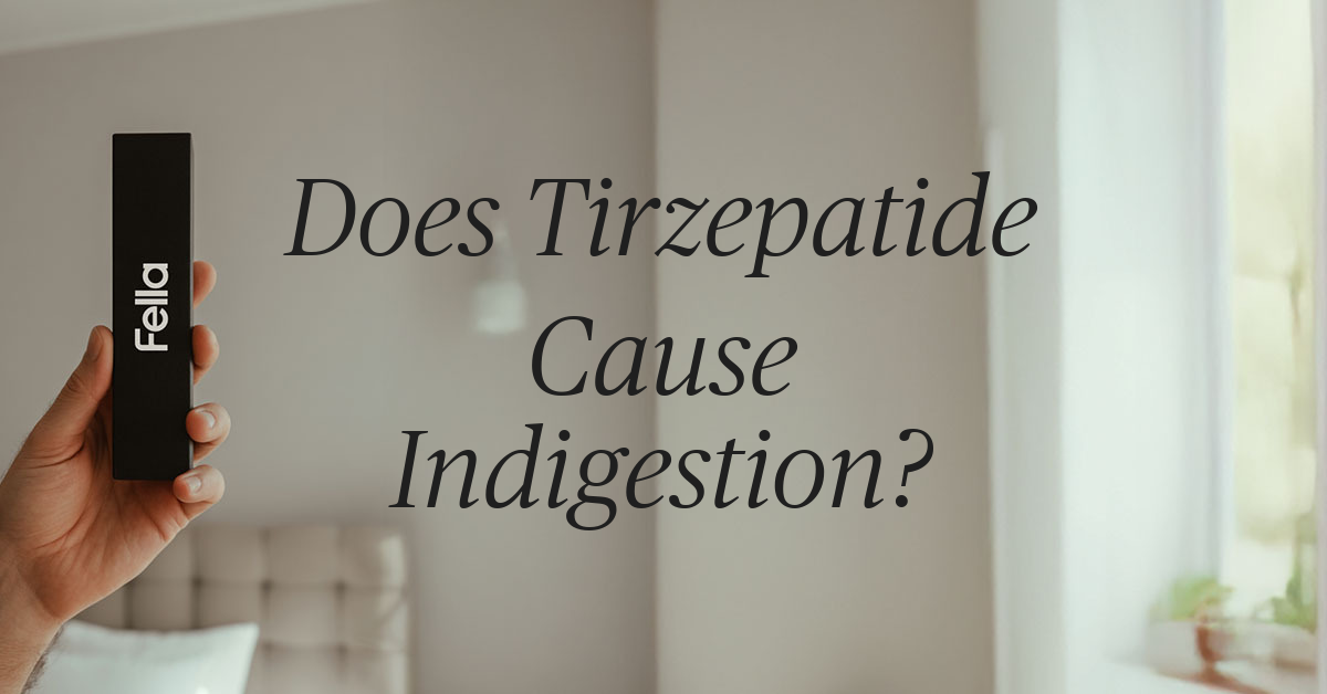 does tirzepatide cause indigestion