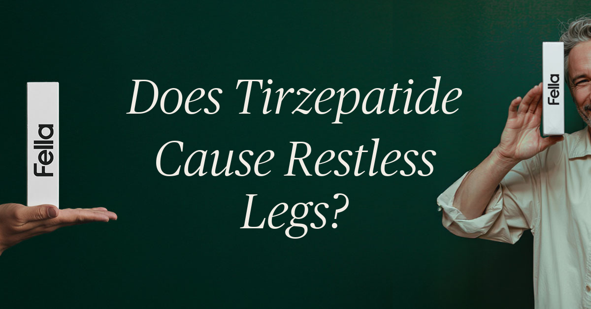 does tirzepatide cause restless legs