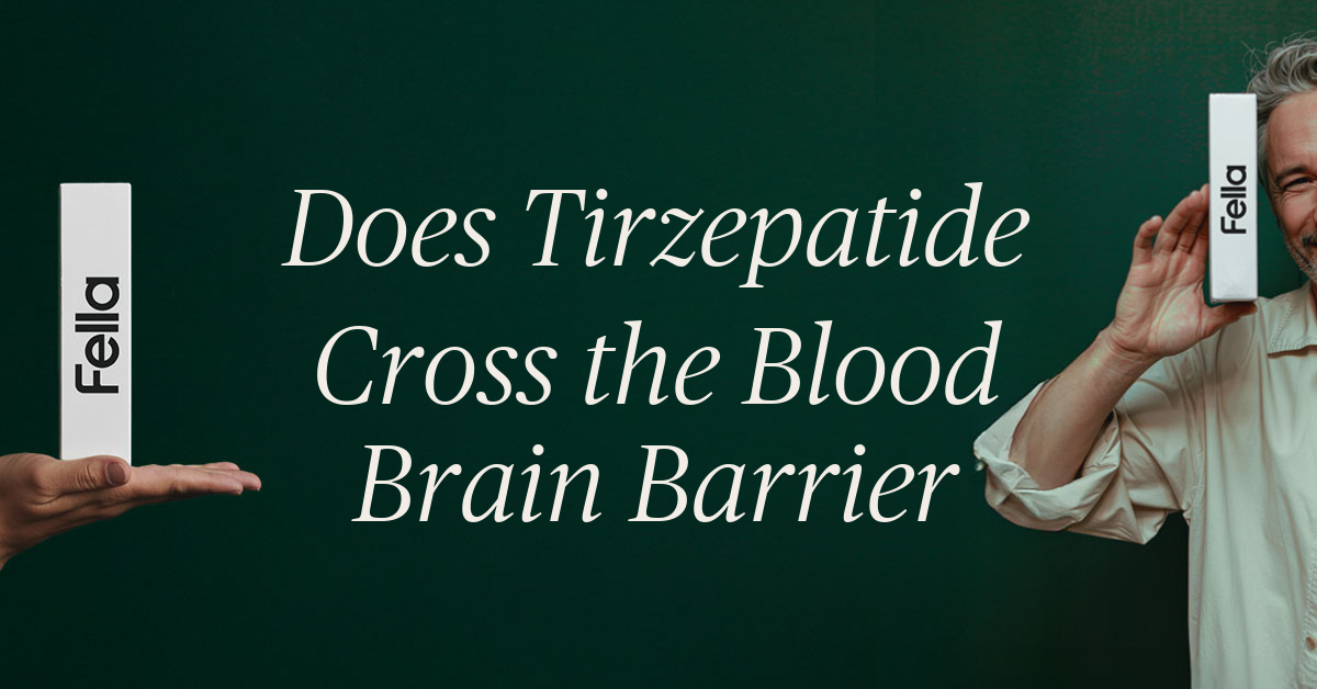 does tirzepatide cross the blood brain barrier