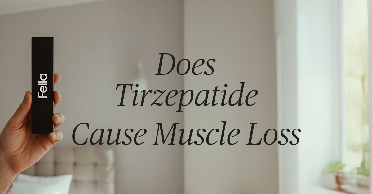 does tirzepatide cause muscle loss
