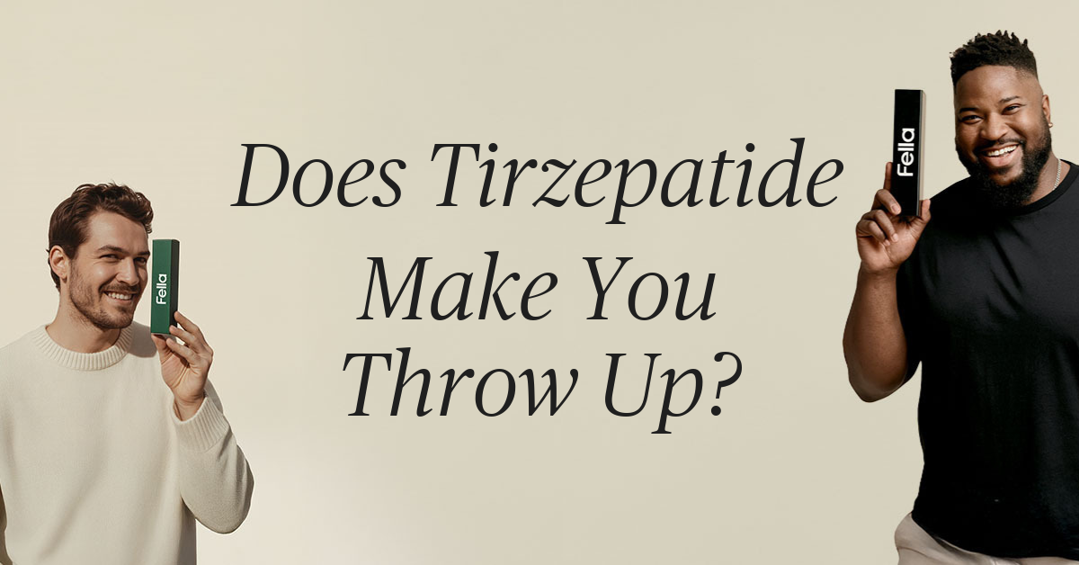 does tirzepatide make you throw up