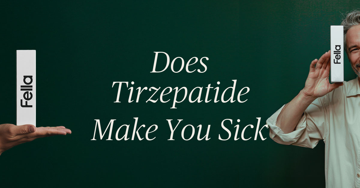 does tirzepatide make you feel sick