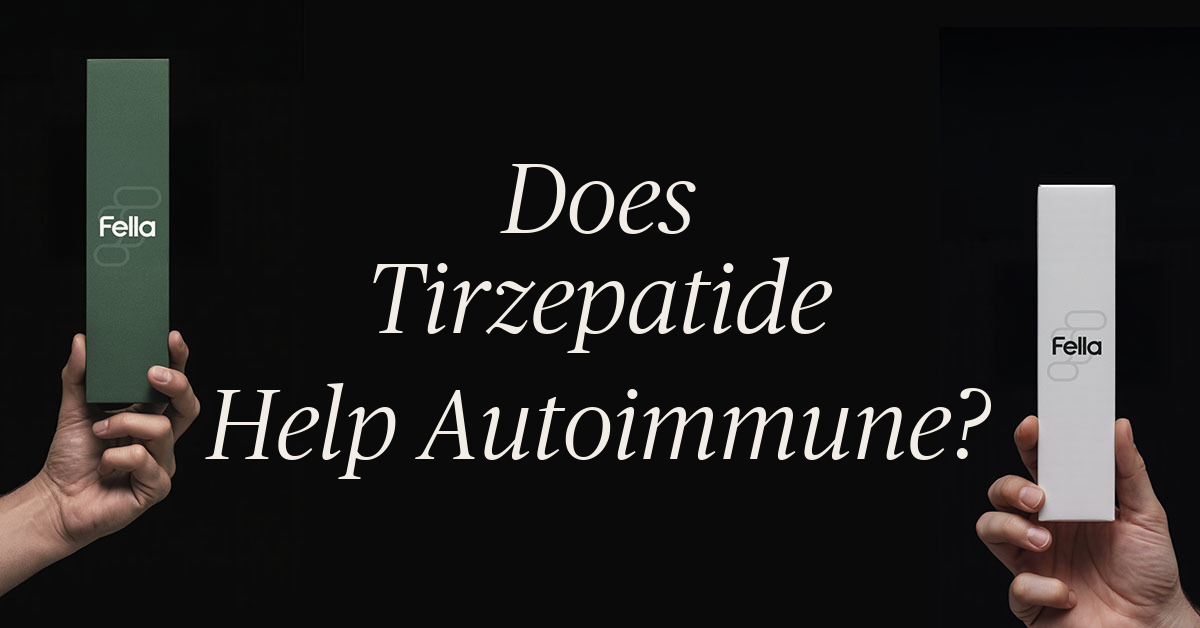 does tirzepatide help with autoimmune disease