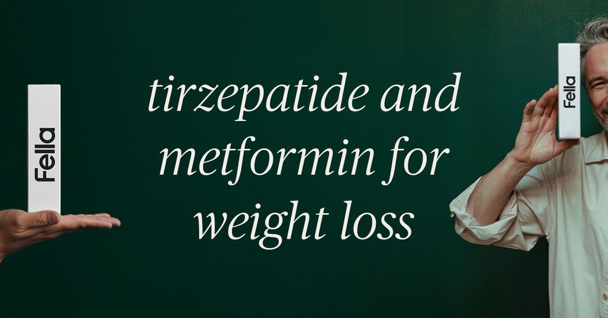 tirzepatide and metformin together for weight loss