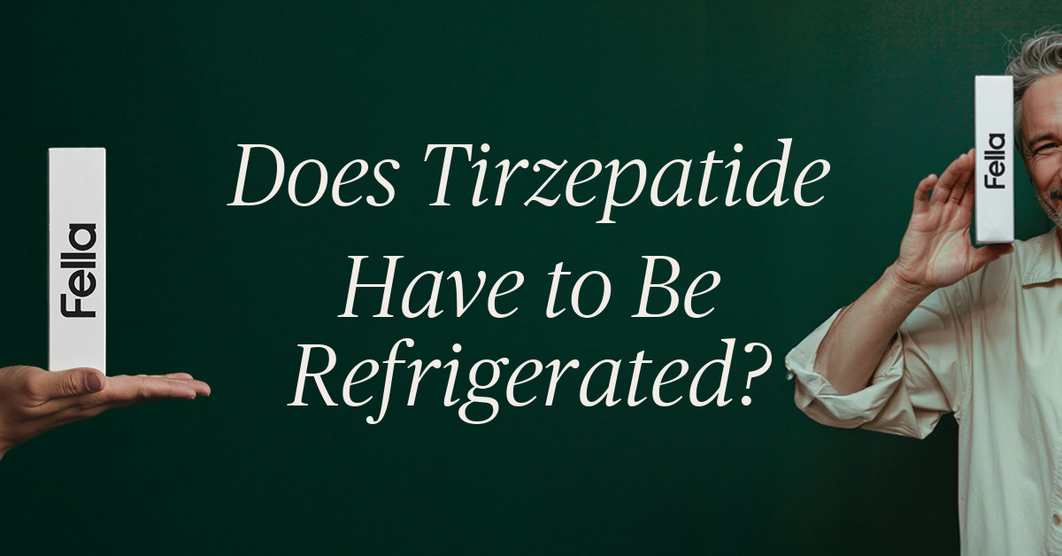 does tirzepatide have to be refrigerated