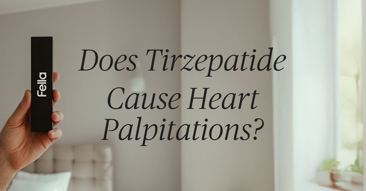 does tirzepatide cause heart palpitations