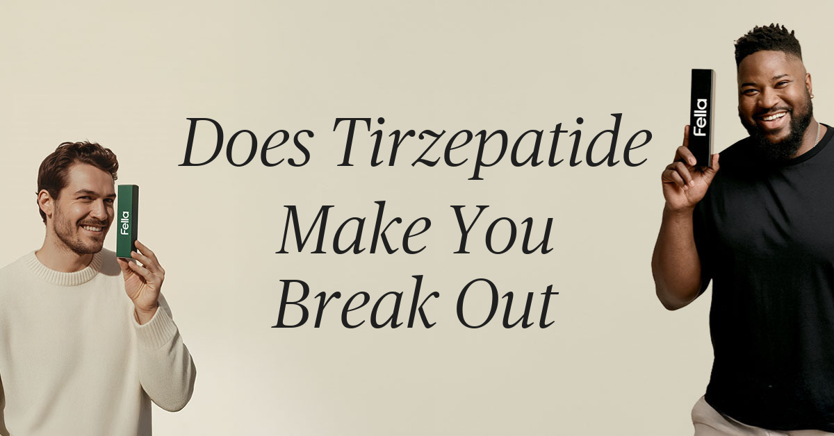 does tirzepatide make you break out