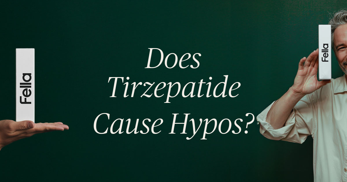does tirzepatide cause hypoglycemia