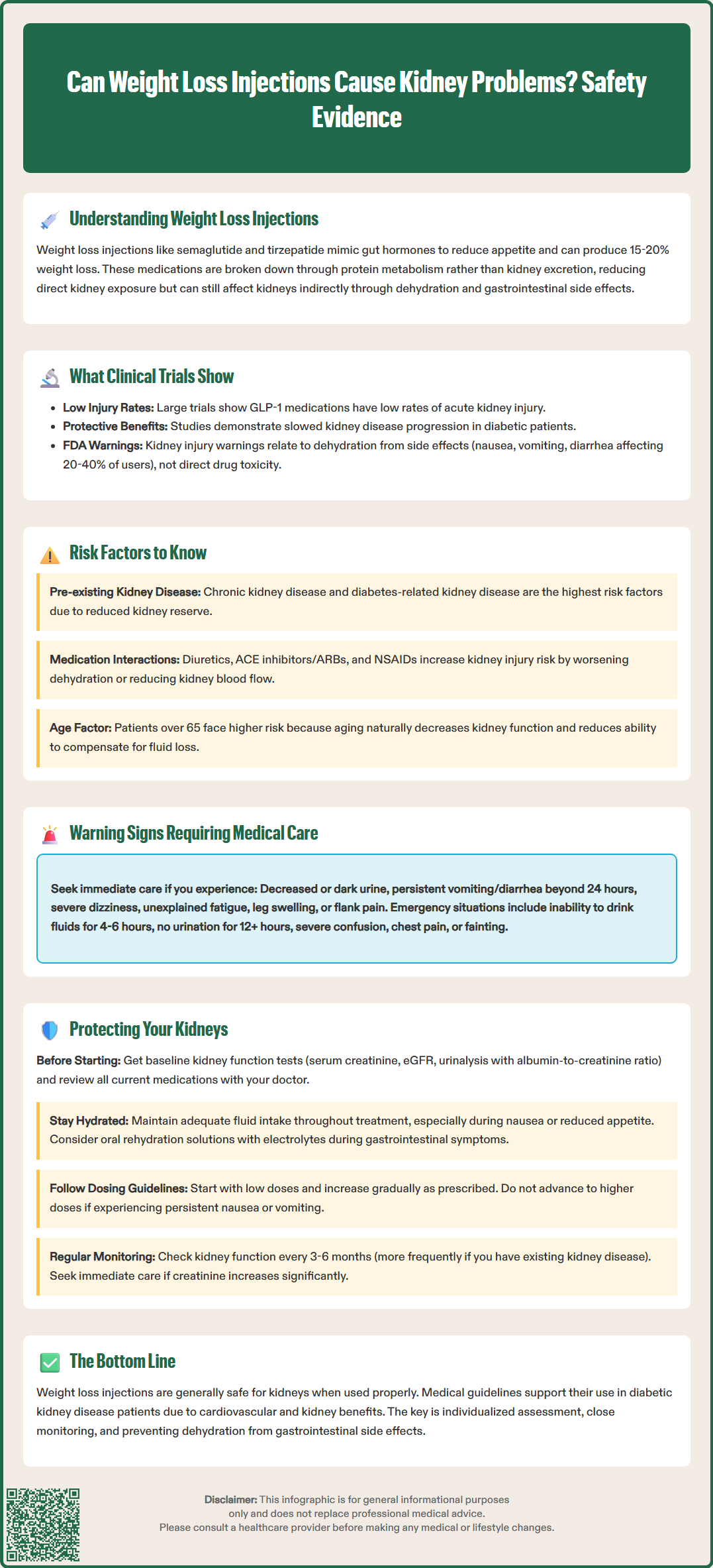 can weight loss injections cause kidney problems