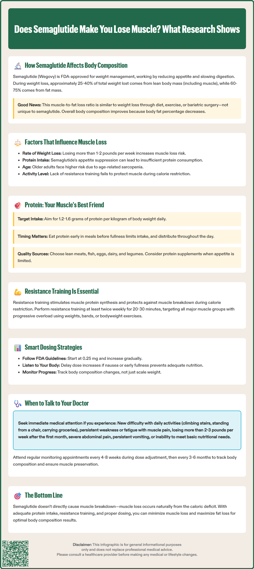 does semaglutide make you lose muscle