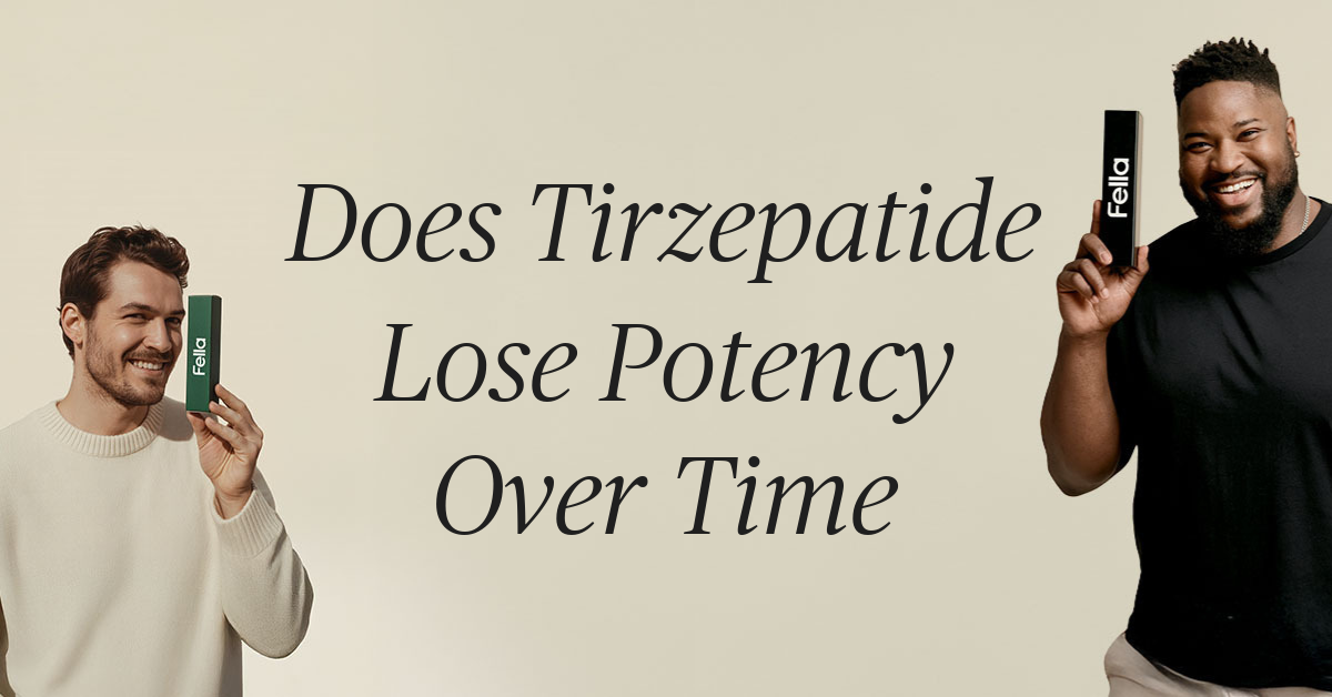 does tirzepatide lose potency over time