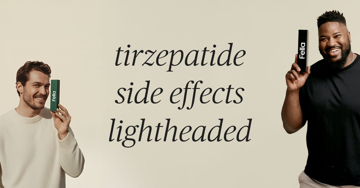 tirzepatide side effects lightheadedness