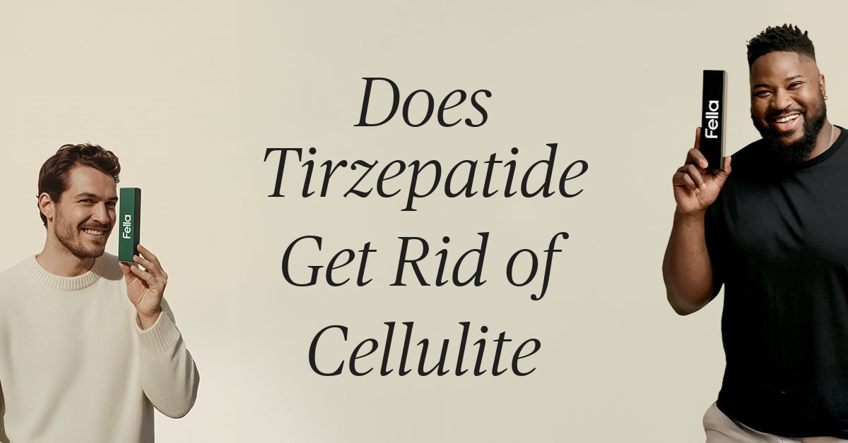 does tirzepatide get rid of cellulite