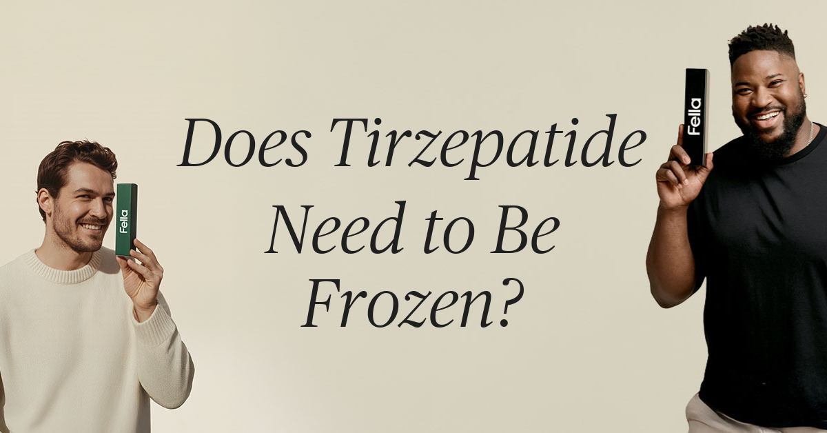 does tirzepatide need to be frozen
