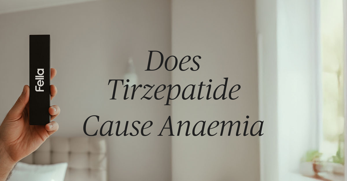does tirzepatide cause anemia