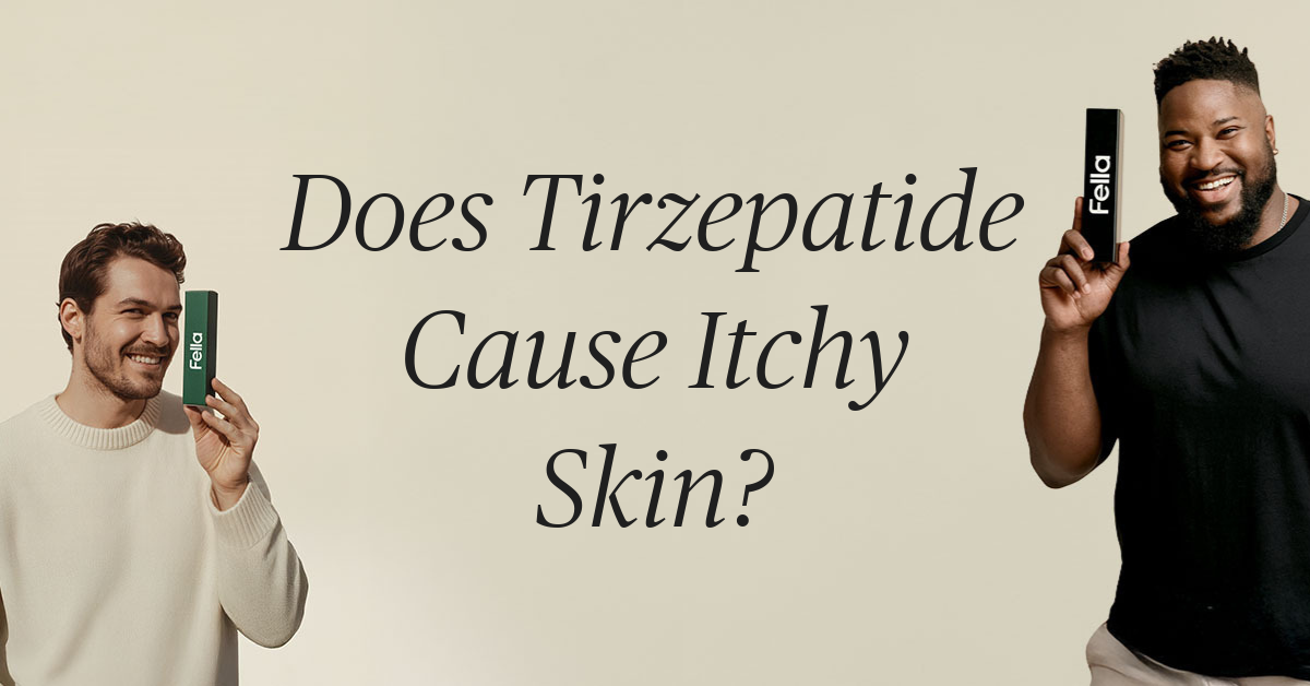 does tirzepatide cause itchy skin