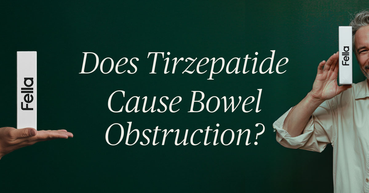 does tirzepatide cause bowel obstruction