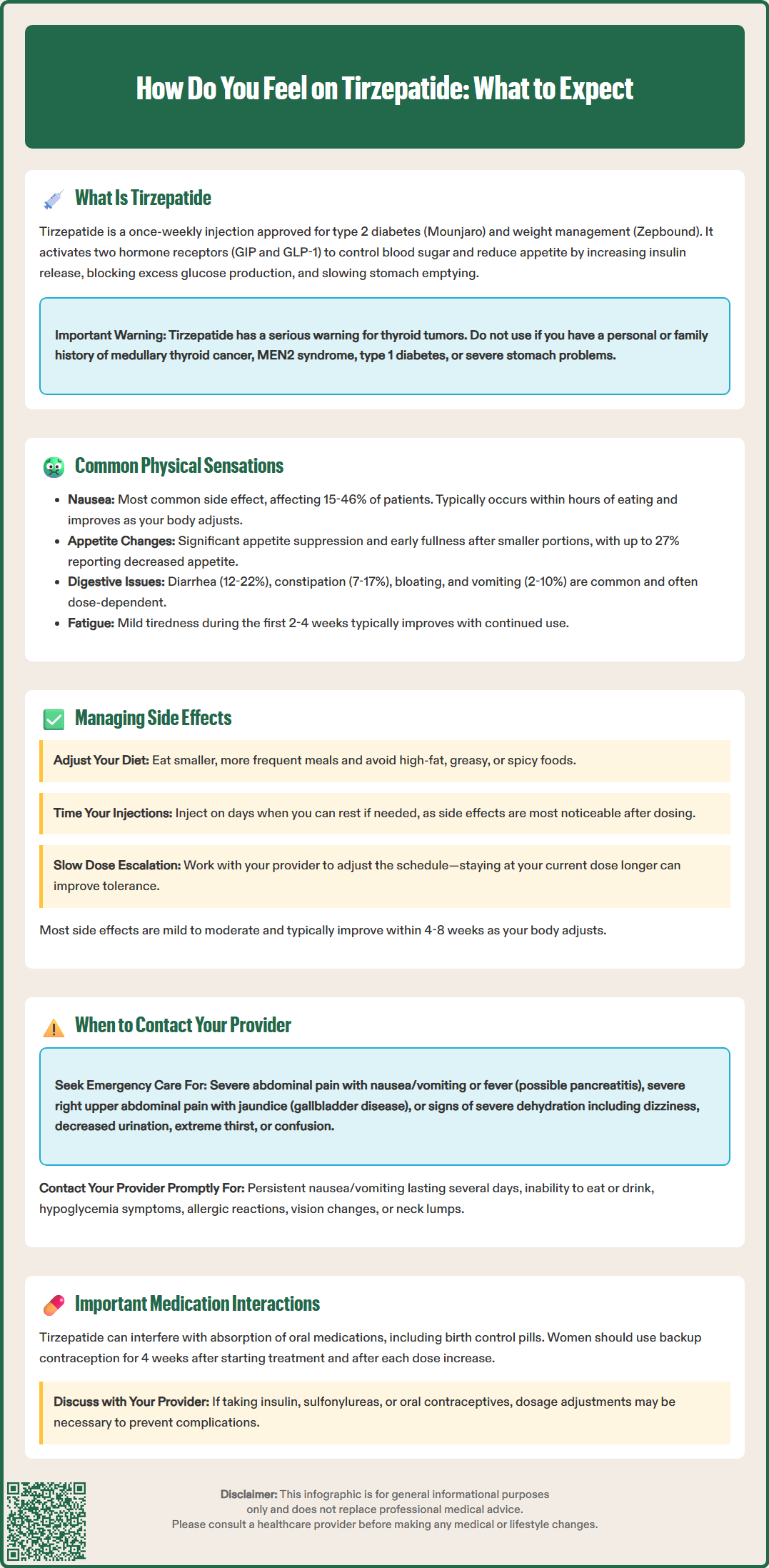 how do you feel on tirzepatide