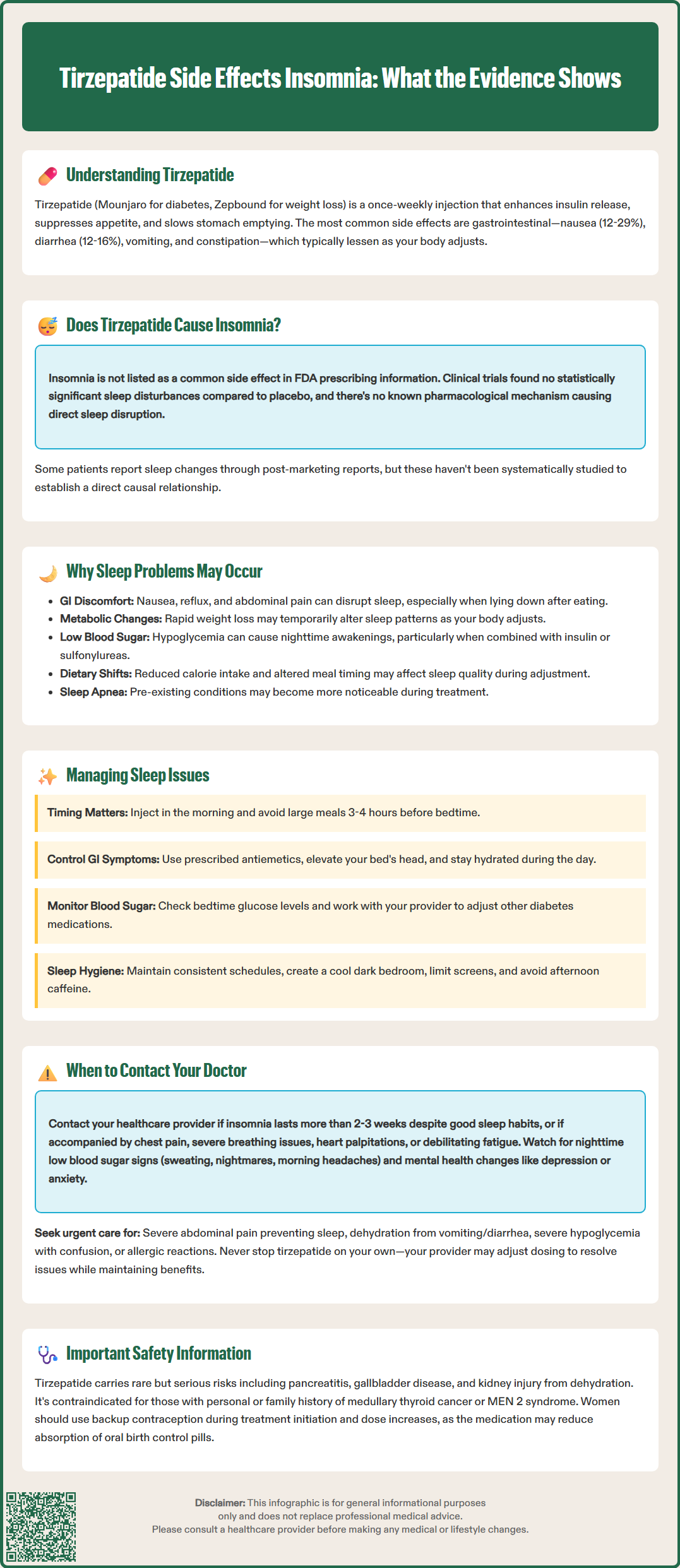 tirzepatide side effects insomnia