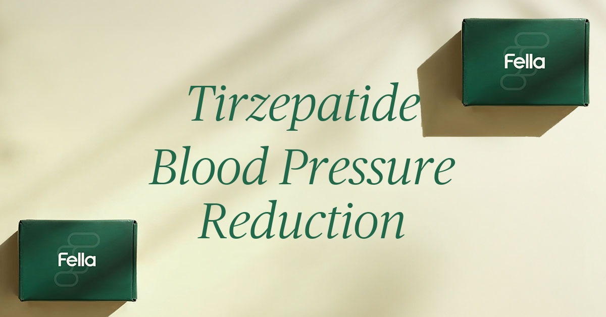 tirzepatide blood pressure reduction