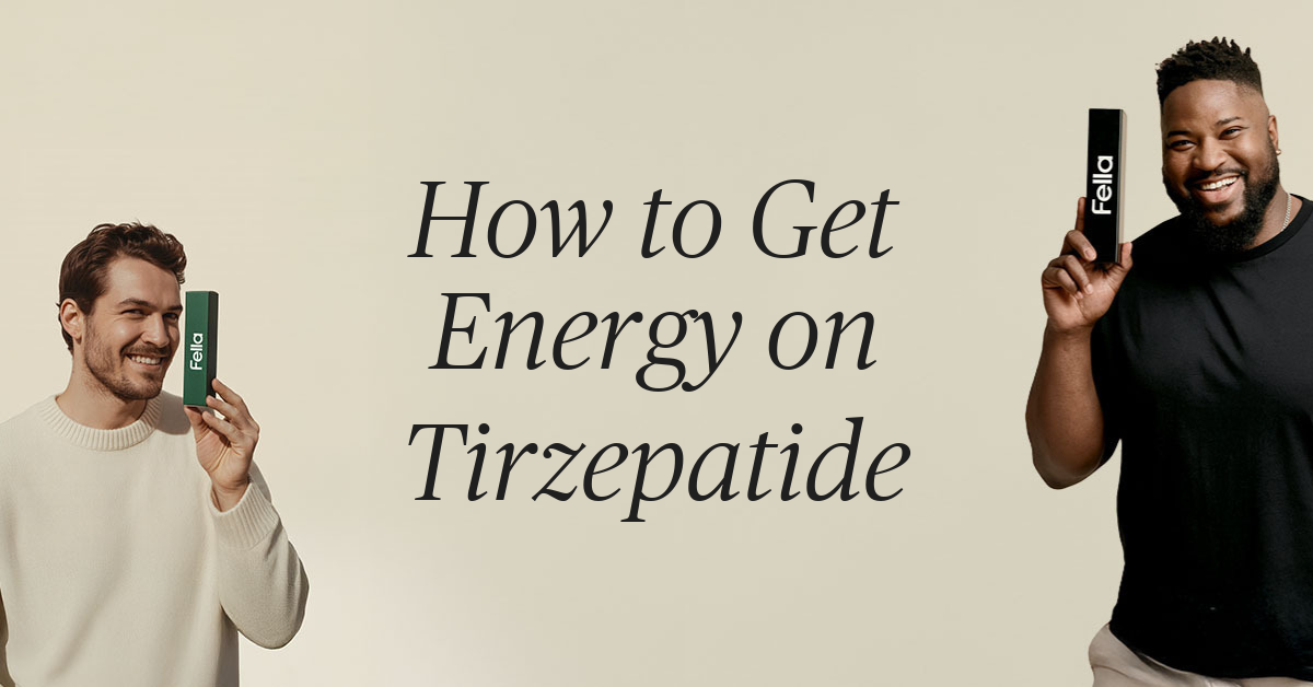 how to get energy while on tirzepatide