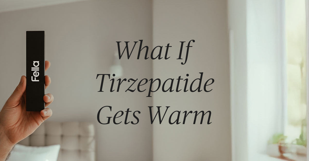 what if tirzepatide gets warm