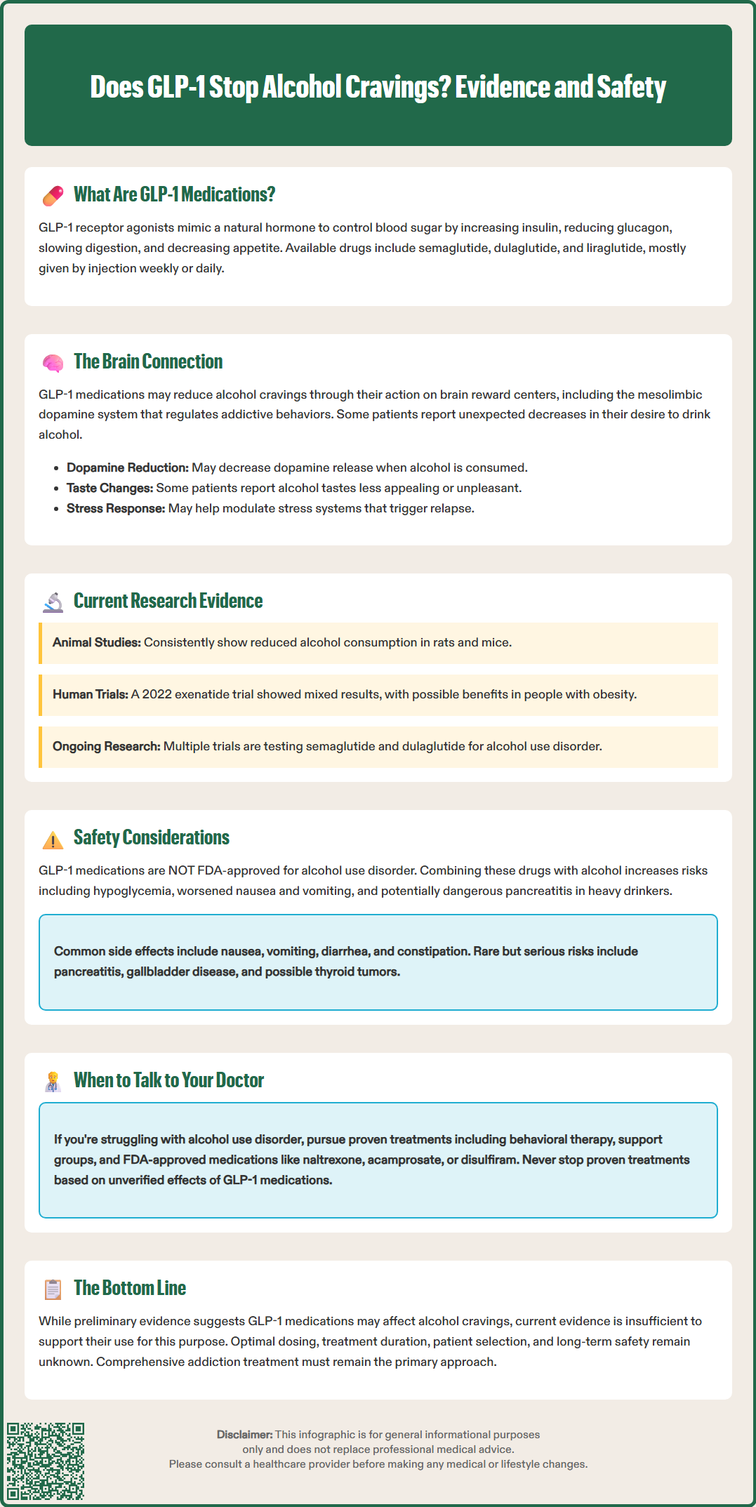 does glp 1 stop alcohol cravings