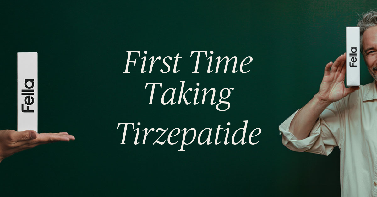 first time taking tirzepatide