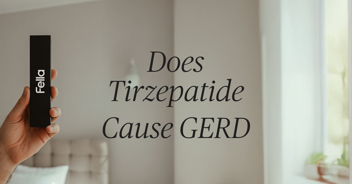 does tirzepatide cause gerd