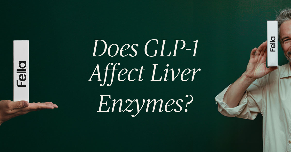 does glp1 affect liver enzymes
