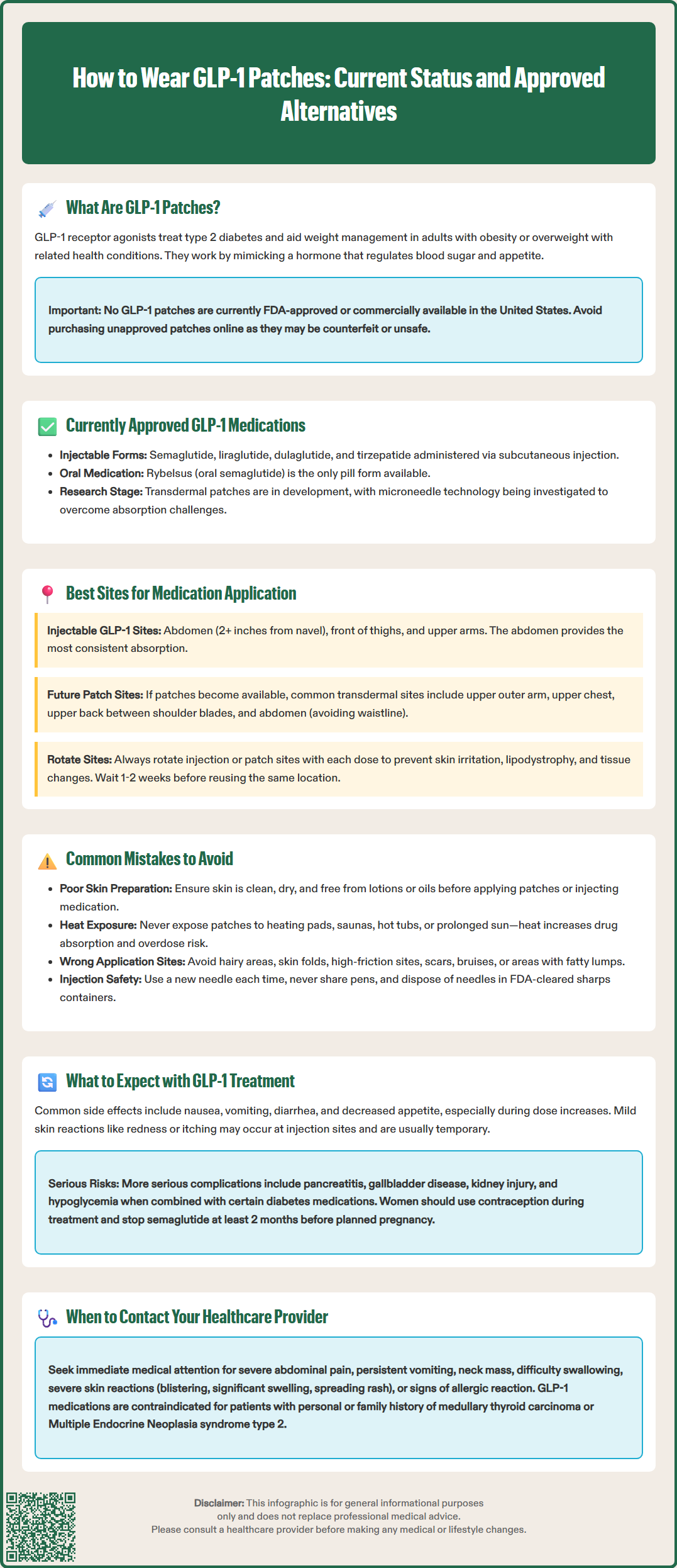 how to wear glp 1 patches