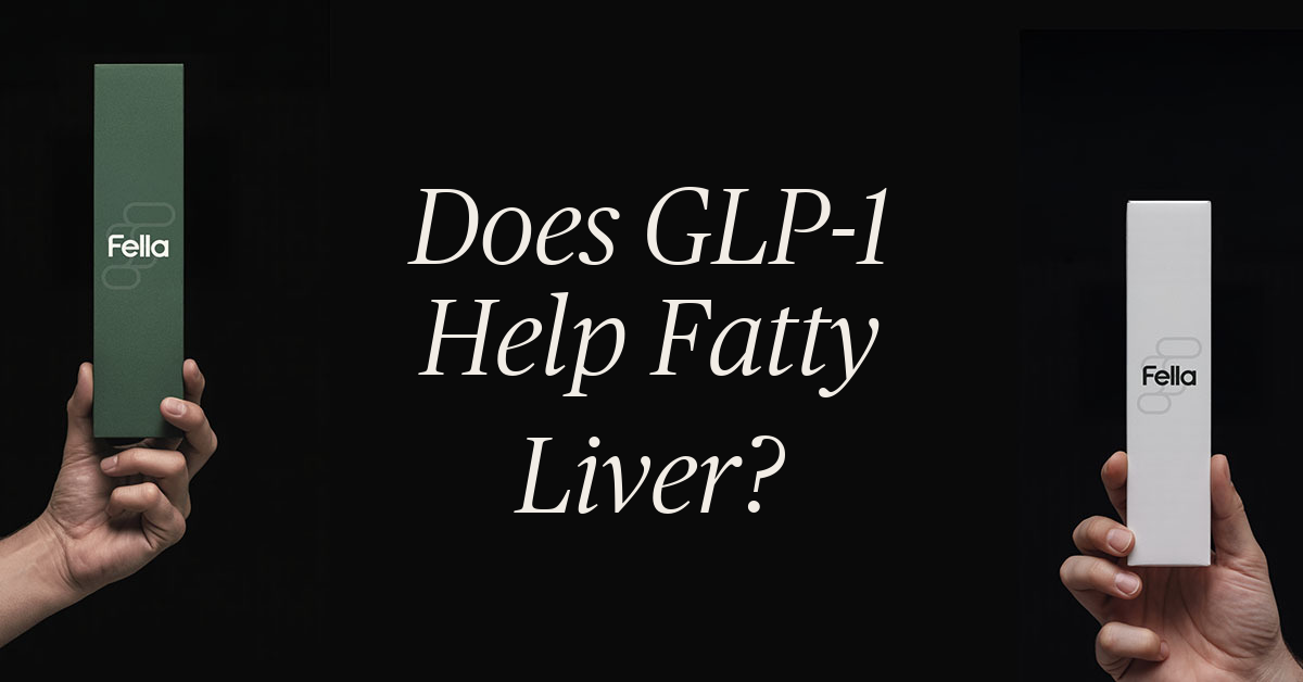 does glp 1 help fatty liver