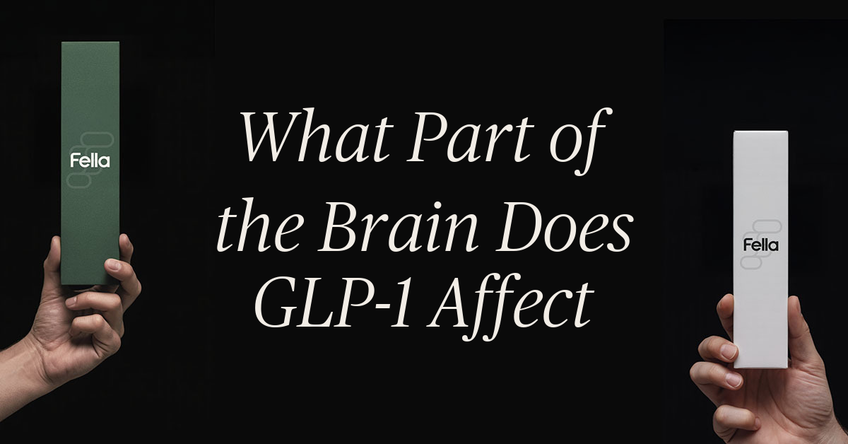 what part of the brain does glp 1 affect