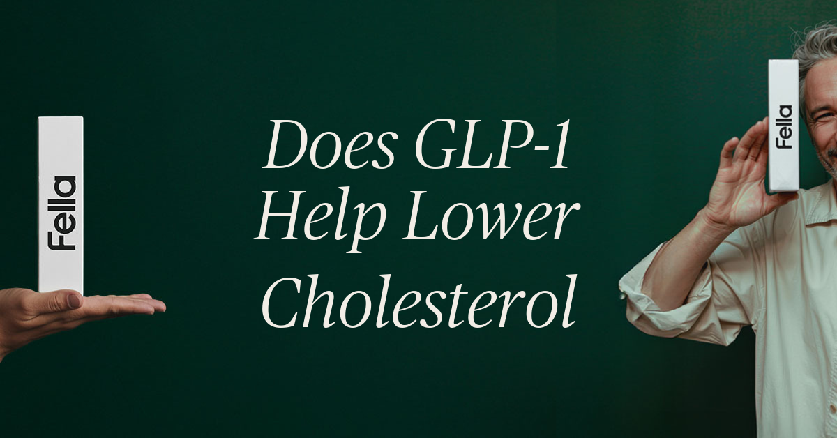 does glp 1 help lower cholesterol