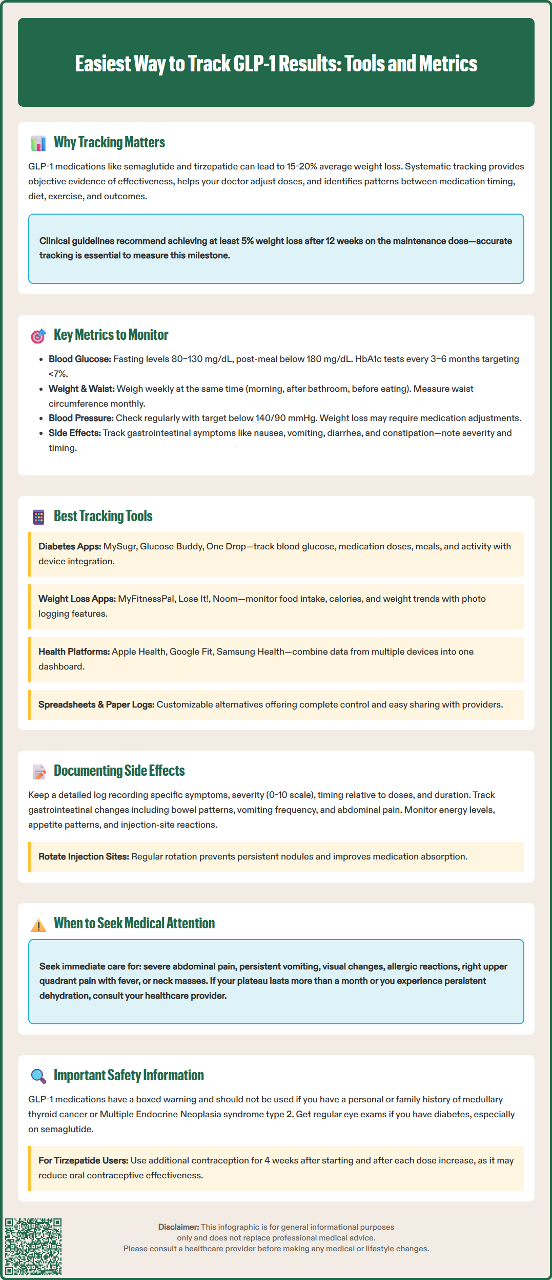 easiest way to track glp1 results