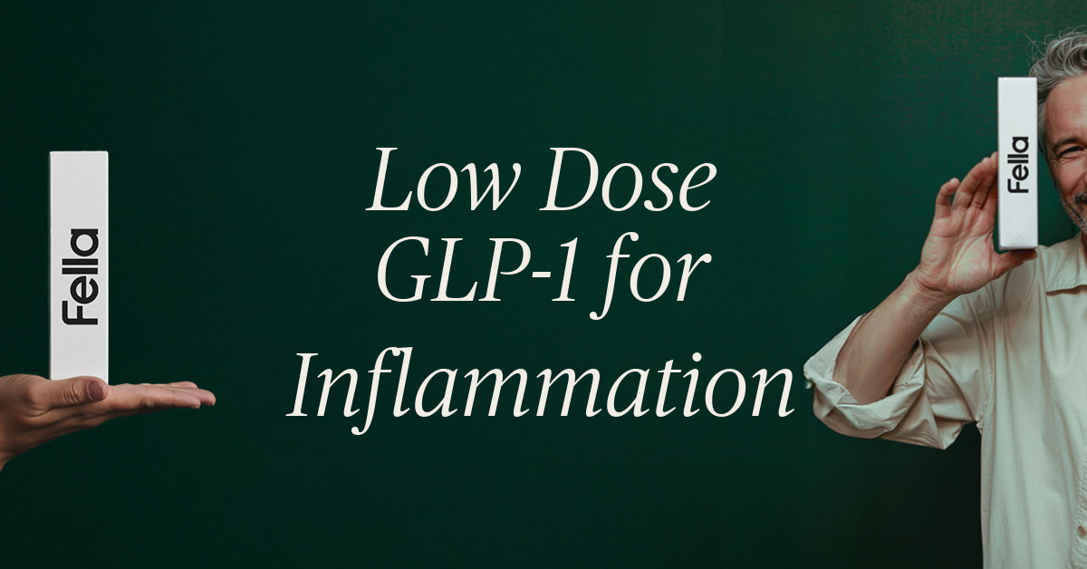 low dose glp 1 for inflammation
