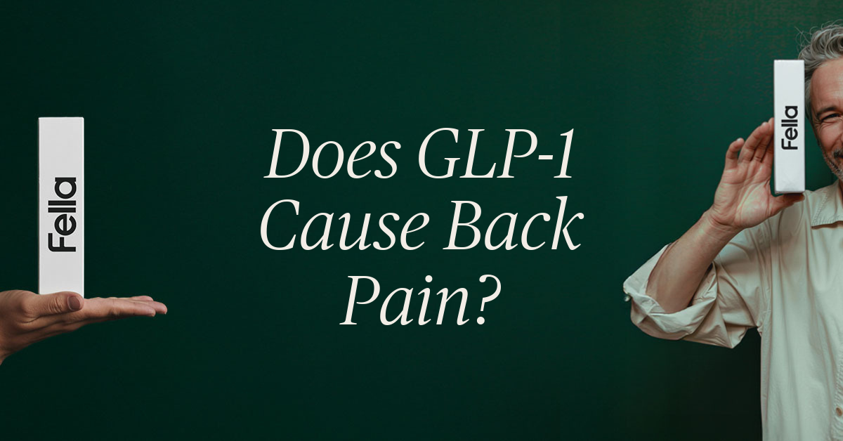 does glp 1 cause back pain