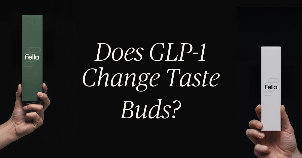 does glp 1 change taste buds