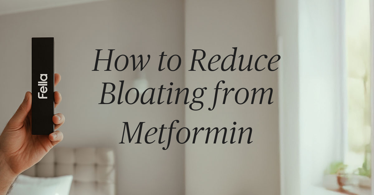 how to reduce bloating from metformin